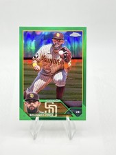 2023 Topps Chrome Update Rougned Odor #USC49 Green Refractor Padres #/99 SP
