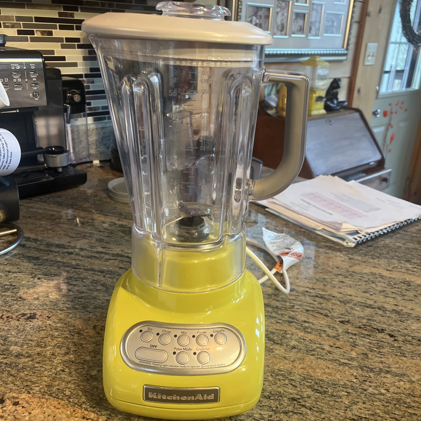 Kitchen aid Household Blender KSB560PEO Green Apple. Tested