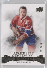2015-16 Upper Deck Ice Exquisite Legends 231/499 Doug Harvey #40 HOF 2d8