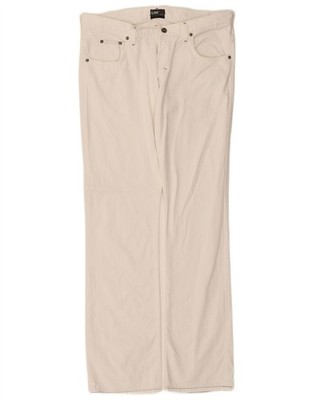 Lee Herren Knox Straight Jeans W36 L34 weiß Baumwolle DM05