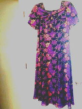REDUCED 4 SPRING STUNNING   Dress WORK OF ART Lined Flare Skirt