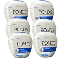 6 Pack Pond’s Nourishing Moisturizing Cream Crema S 14.1oz Face Lotion
