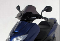 Yamaha 125 Majesty 01/13- Sport-Windschutzscheibe Ermax Schwarz Klar 0302068
