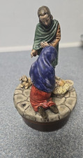Hummel Goebel Rotating Music Box Holy Family 1968 Silent Night Vintage