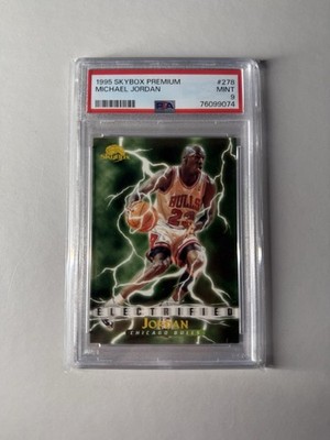 1995 Skybox Premium Michael Jordan Electrified #278 PSA 9