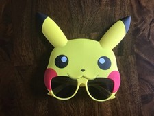 Pokemon Pikachu Sun Glasses by Sun Staches and Nintendo. Black Yellow 2016