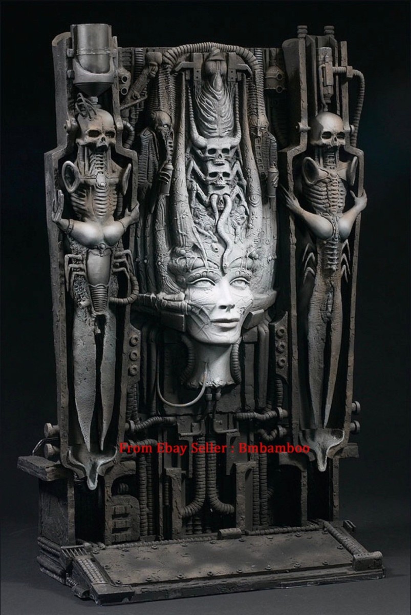 Hr GIGER MUSEUM LI Ⅱ 3D McFarlane H.R. Giger Li II Alien Wall 3D Relief Figure Statue