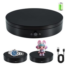 Motorized Rotating Display Stand 7.87inch, 17.6lbs Load Spinning Display Stan...