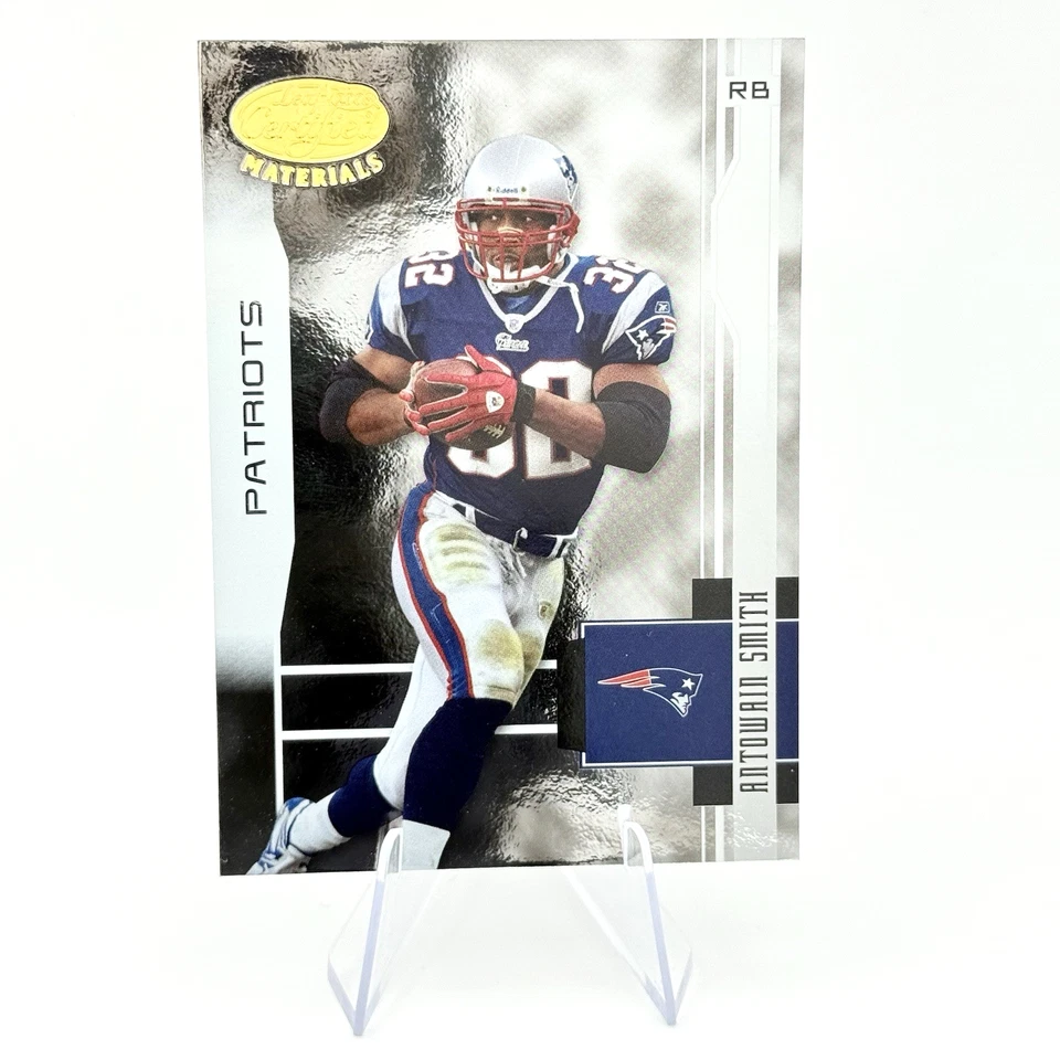 Antowain Smith 2003 Donruss Leaf Certified Materials Holo #78 Patriots SP🔥 - Image 3 of 4