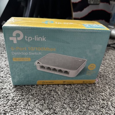 TP-Link SF1005D 5-Port 10/100Mbps Fast Ethernet Switch (Brand New SEALED)