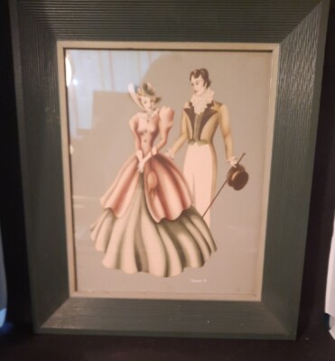 ヴィンテージ Turner ターナー 19401950 アンティーク 絵 額縁