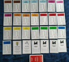 INDIVIDUAL MONOPOLY PROPERTY CARDS 2013  EDITION OR FULL SET SEE MENU