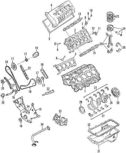 Rodamientos para Ford (N/P 7R3Z-6D309-B)
