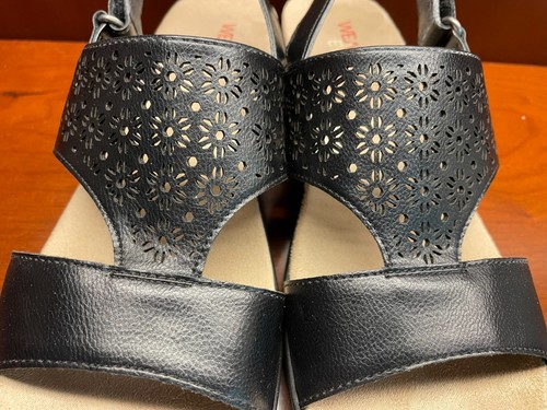 WEAR EVER Black Women’s Sandals US 8.5 M - Picture 2 of 8