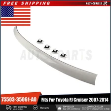 For Toyota FJ Cruiser Front Windshield Upper Reveal Molding 75503-35061-A0