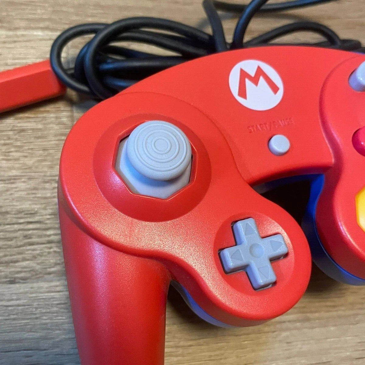 Club Nintendo Official Limited Mario Red Blue Gamecube Controller GC game Wii
