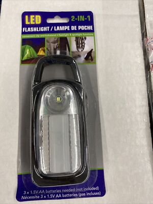 Flashlight 2-IN-1 Brand new convenient clip and kickstand Flashlight & spotlight