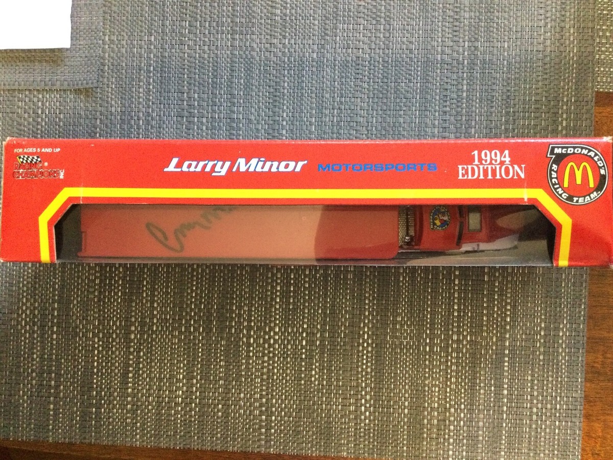 1994 Racing Champions Larry Minor McDonald's Racing Transporter 1