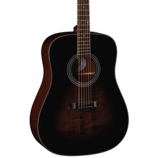 Dean St Augustine Dreadnought A/g, Solid Spruce Top, Satin Vintage Black Burst