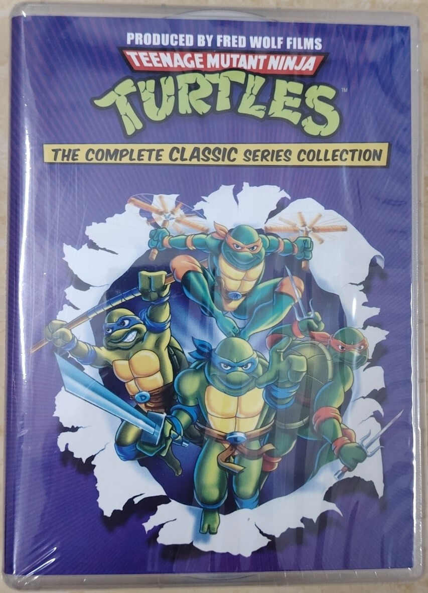 タートルズ/クラシック/TMNT/英語版DVD-BOX(23枚セット)1987年 TMNT/ミュータントタートルズ DVD クラシック コンプリート 英語版