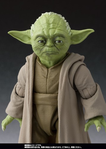BANDAI S.H.Figuarts YODA Figure STAR WARS - Revenge of the Sith - JAPAN NEW - Picture 7 of 9