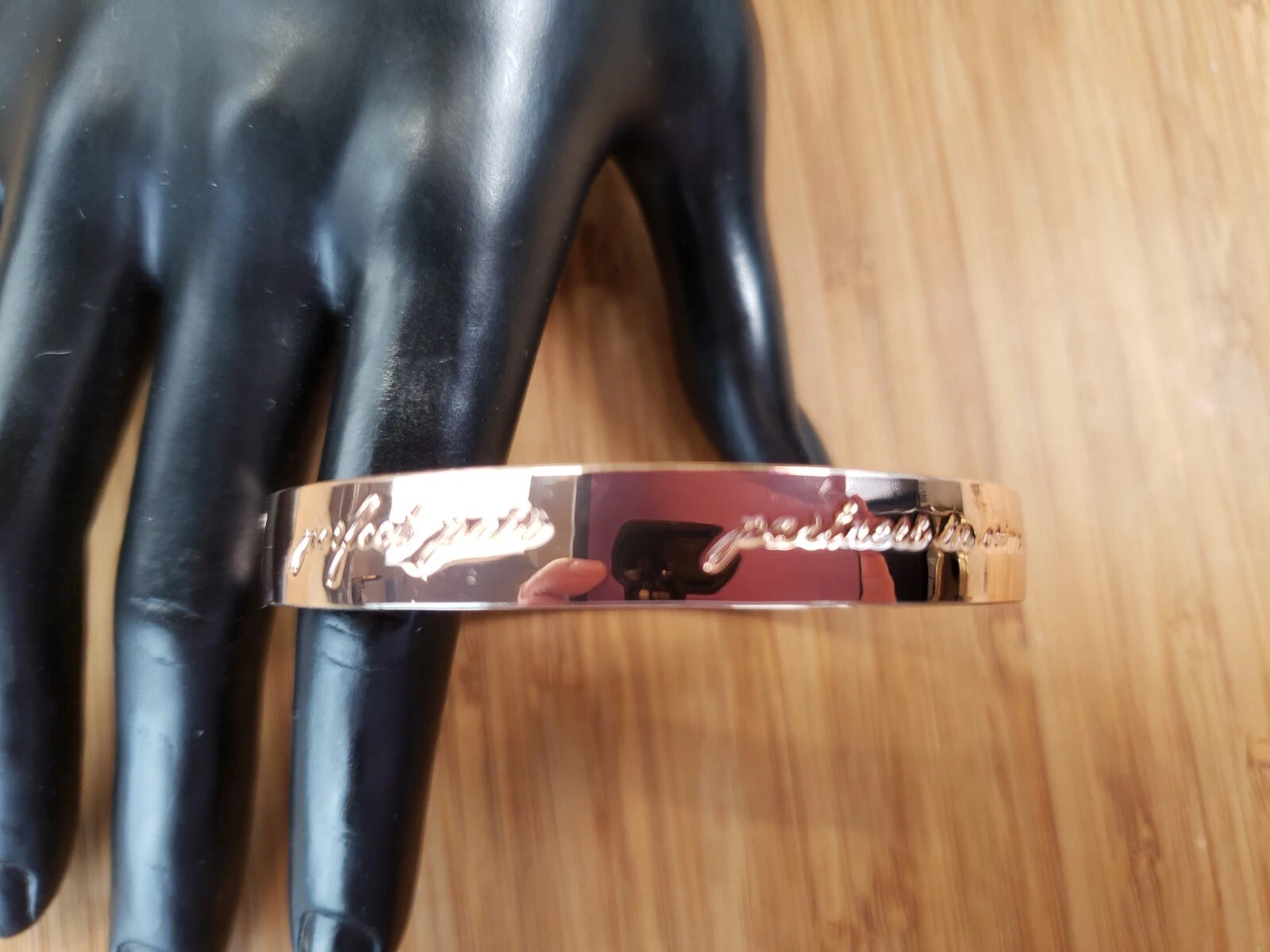 Bracciale Kate Spade New York tono oro rosa uccellini di piuma