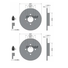 Disque de frein Citroen ID
