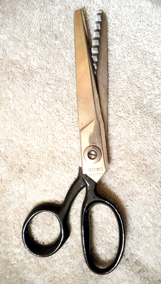 JOY Pinking Shears Sewing Scissors All Metal USA Patent Pending 7