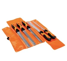NEW Bahco 200mm 5 Pieces Round Square Flat Triangle Files Filing Tools