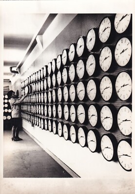 Original Pressefoto Uhren General Time Limited Strathleven Schottland 12.2.1970