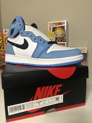 air jordan 1 obsidian size 7