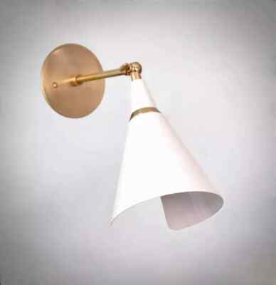 Wall Sconce Vintage Inspired SCICCOSO BEBE Brass Lamp Handmade wall Sconce Light