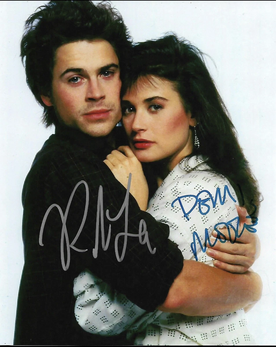 Demi Moore Rob Lowe Autographed Signed Sexy 8.5 X 11 Photo A Good Men  REPRINT | eBay