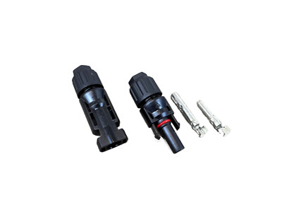 Solarstecker PV Stecker + Buchse 2er Set für Solar Kabel 1000V / 1500V 