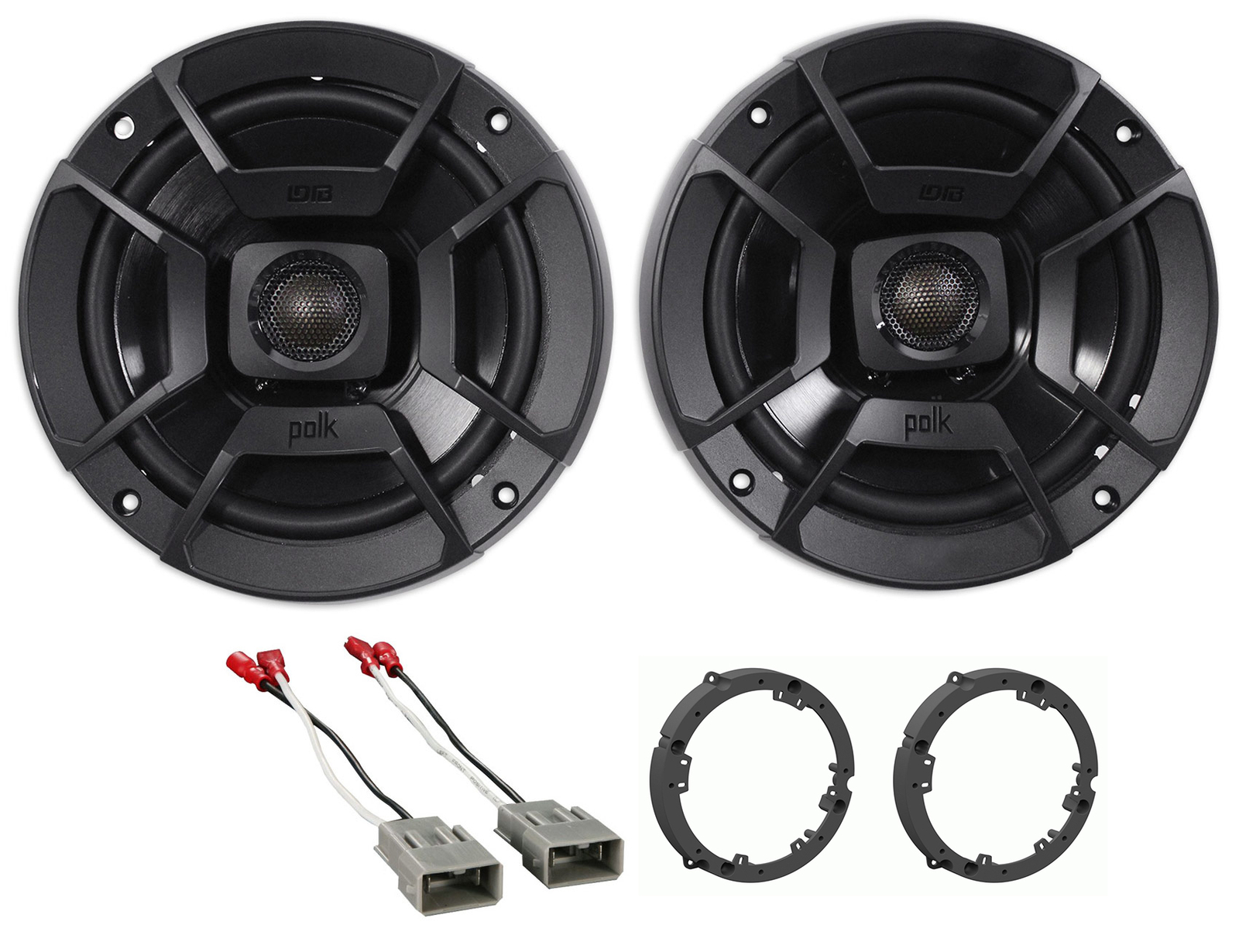 Комплект для замены переднего динамика Polk Audio Жгут проводов для Honda Accord 2003-2007 годов выпуска