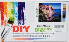 Paint by Number for Adults DIY Canvas Acrylic Painting Kit - City Landscape