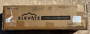 ELEVATE 2 BIKE PLATFORM RACK MODEL BC-4071-2 NEW IN BOX
