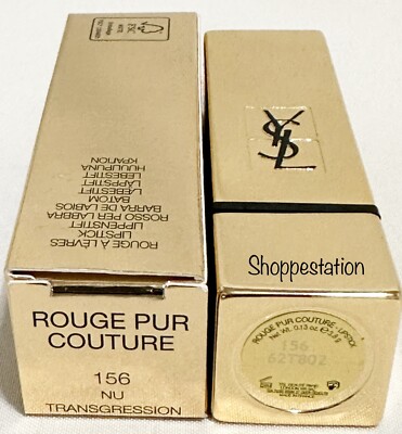 Yves Saint Laurent Rouge Pur Couture Lipstick Shade 156 NU