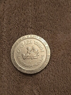 Caesars Tahoe 1ドル 1984年発行 Caesars Tahoe Lake Tahoe Nevada $1 Slot Gaming Token Obsolete 1984