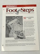 Bernina Foot Steps Eductional Service Pamphle...