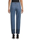 NWT $199: Genetic Joey High Waist Girlfriend Jeans in Antique Dark  Sz: 25 — photo 4