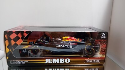 Bburago 1:24 Red Bull Racing Max Verstappen RB19 2023 Dutch GP Formel 1 Jumbo