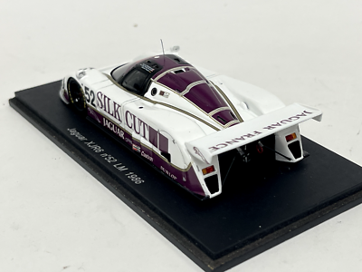 1/43 Spark Jaguar XJR6 Silk Cut car #52 1986 24 Hours of LeMans