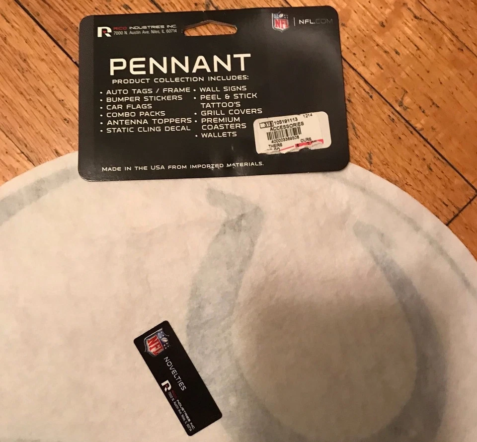 Banderín troquelado Indianapolis Colts Foto 3 de 4