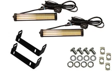 Fishbone Offroad FB31456 7" Turn Signal & Side Marker Lights & Brackets