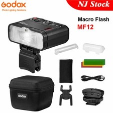 US Godox MF12 Macro Flash Light Speedlite Color Filter Diffuser for Macro Shots