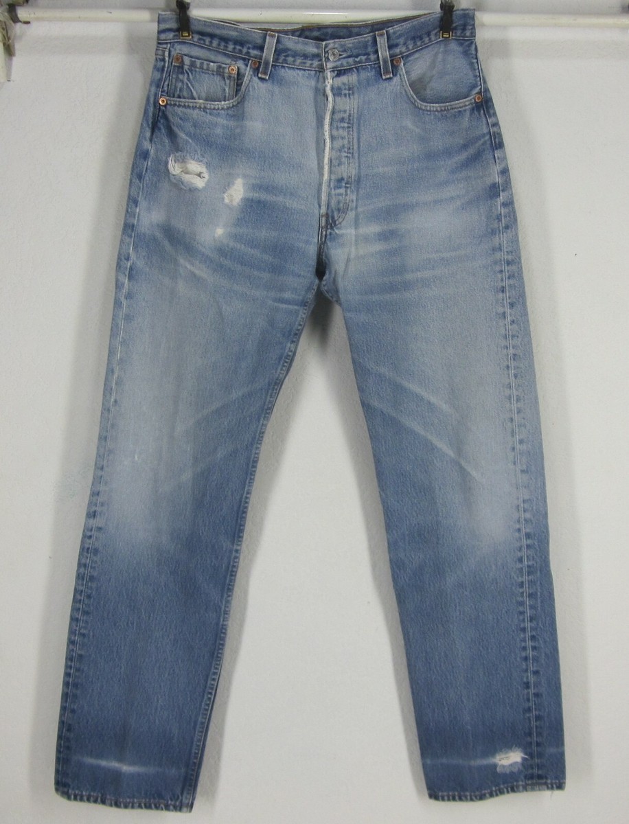 LEVI'S MENS CLASSIC ORIGINAL 501xx W36 L36 BUTTON FLY 100 LEVI'S MENS CLASSIC ORIGINAL 501xx W36 L36 BUTTON FLY 100