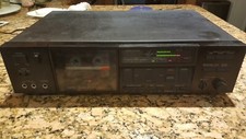 PARTS/REPAIRE-Vintage 80's Yamaha AUTO Reverse Stereo HiFi Cassette Deck K-600