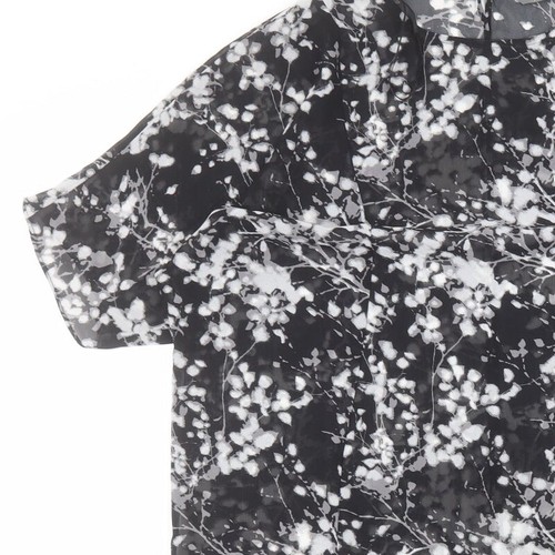 South Womens Black Polyester Blend Blouse Size 12 - Picture 8 of 12