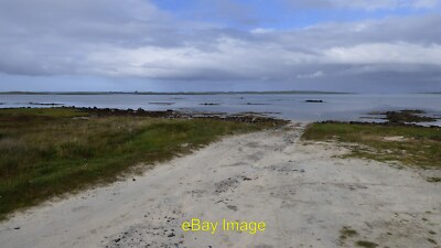 Foto 6x4 Straße nach Vallay Dies muss eine der längsten Furten in Großbritannien sein c2015